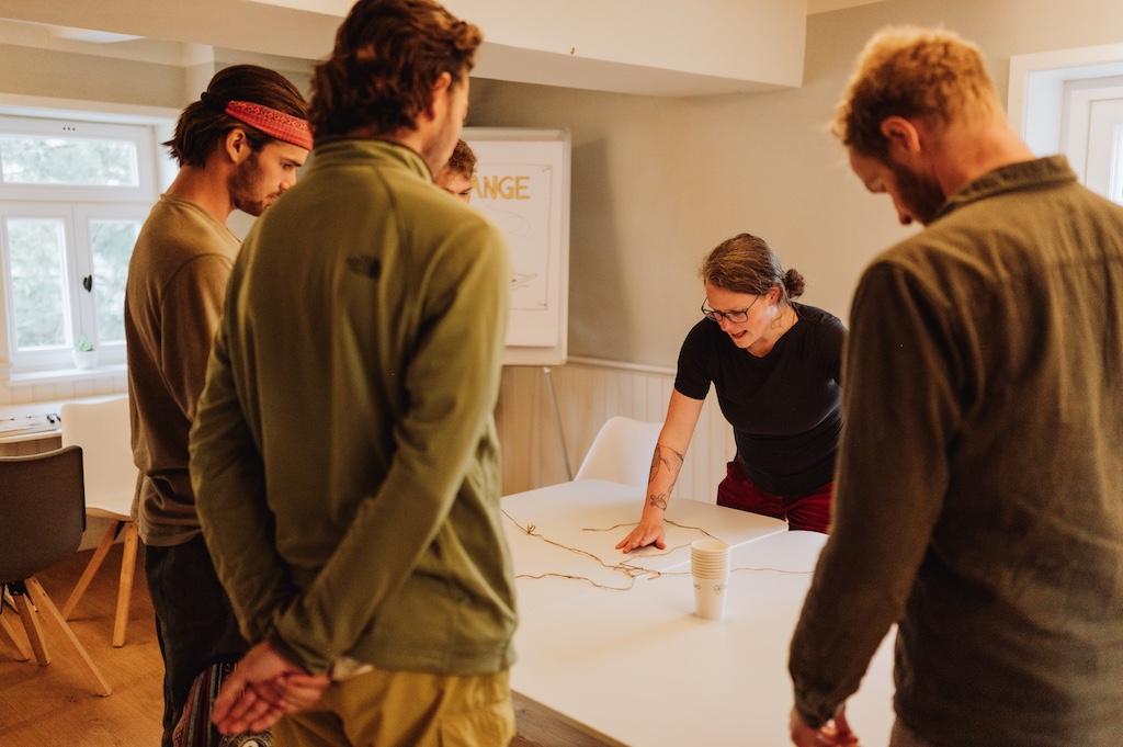 Rachel Suhre in Teambegleitung-Session