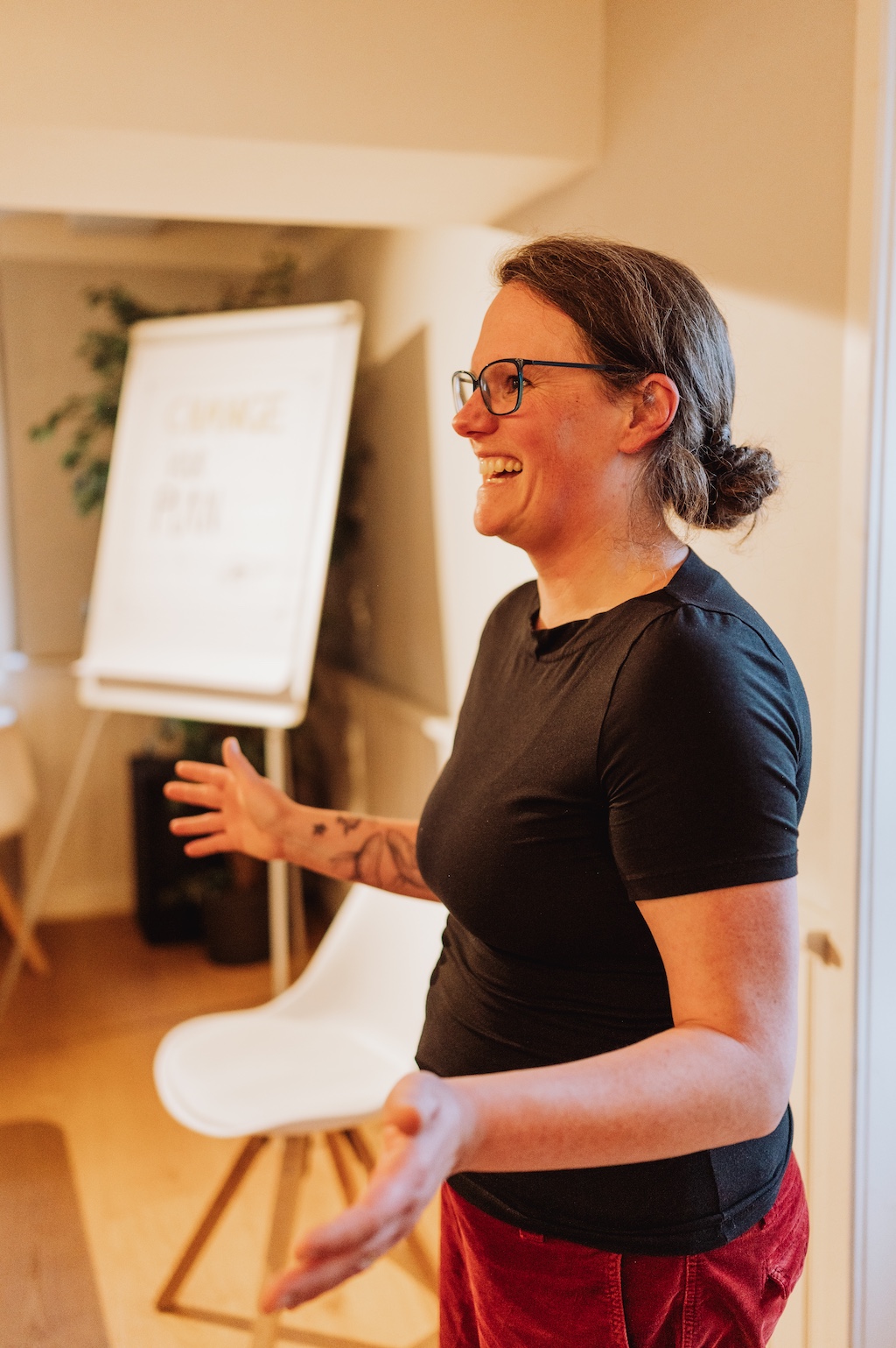 Rachel Suhre von InnerRebel:ON im Teamcoaching